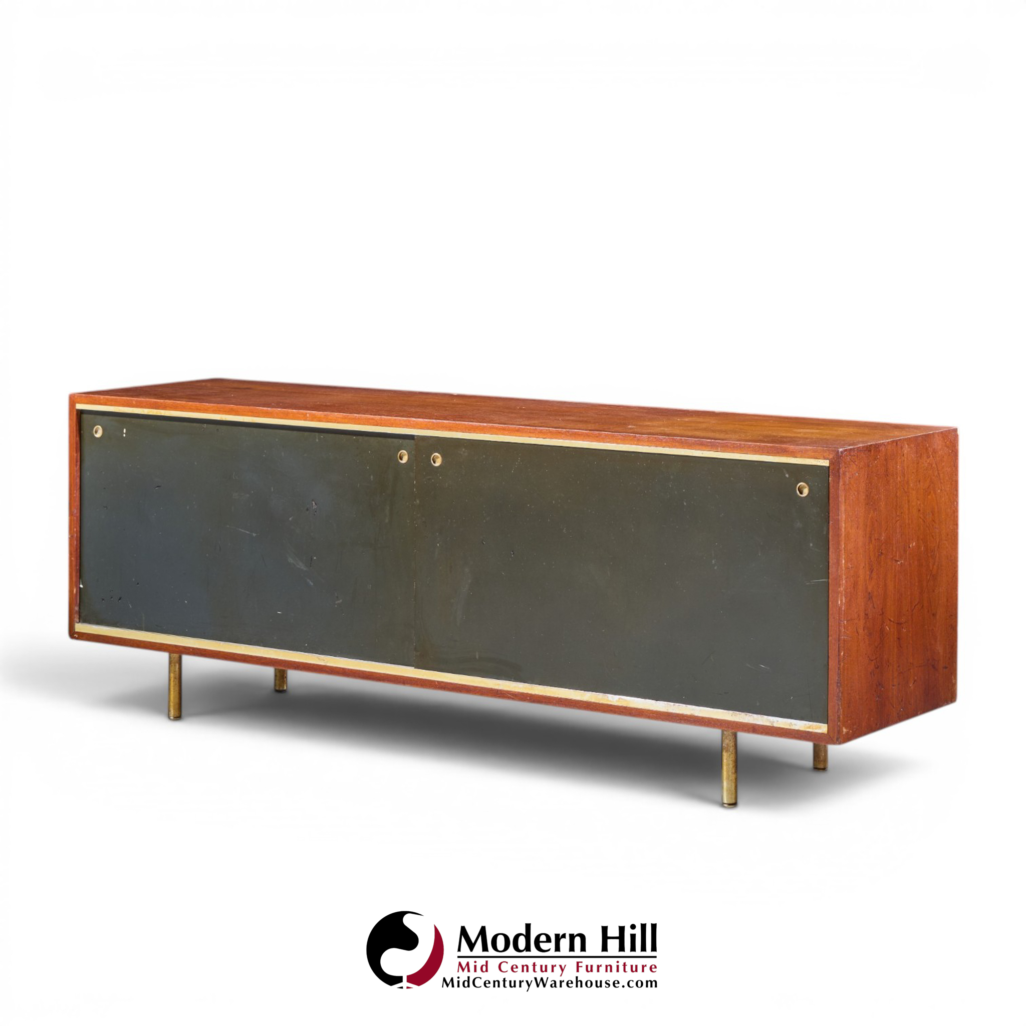 george nelson for herman miller 8000 mid century executive series walnut credenza