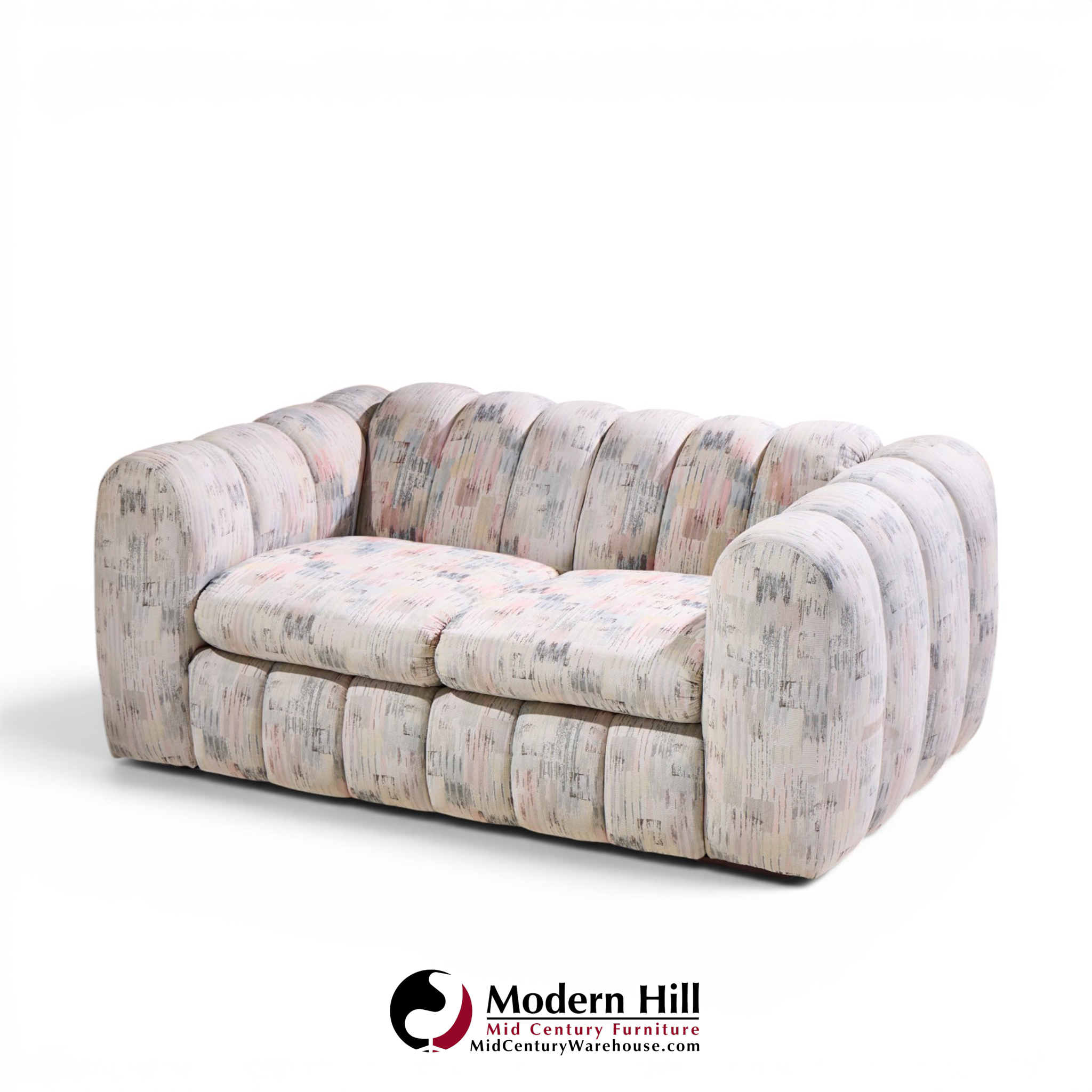 jay spectre channeled postmodern sofa loveseat