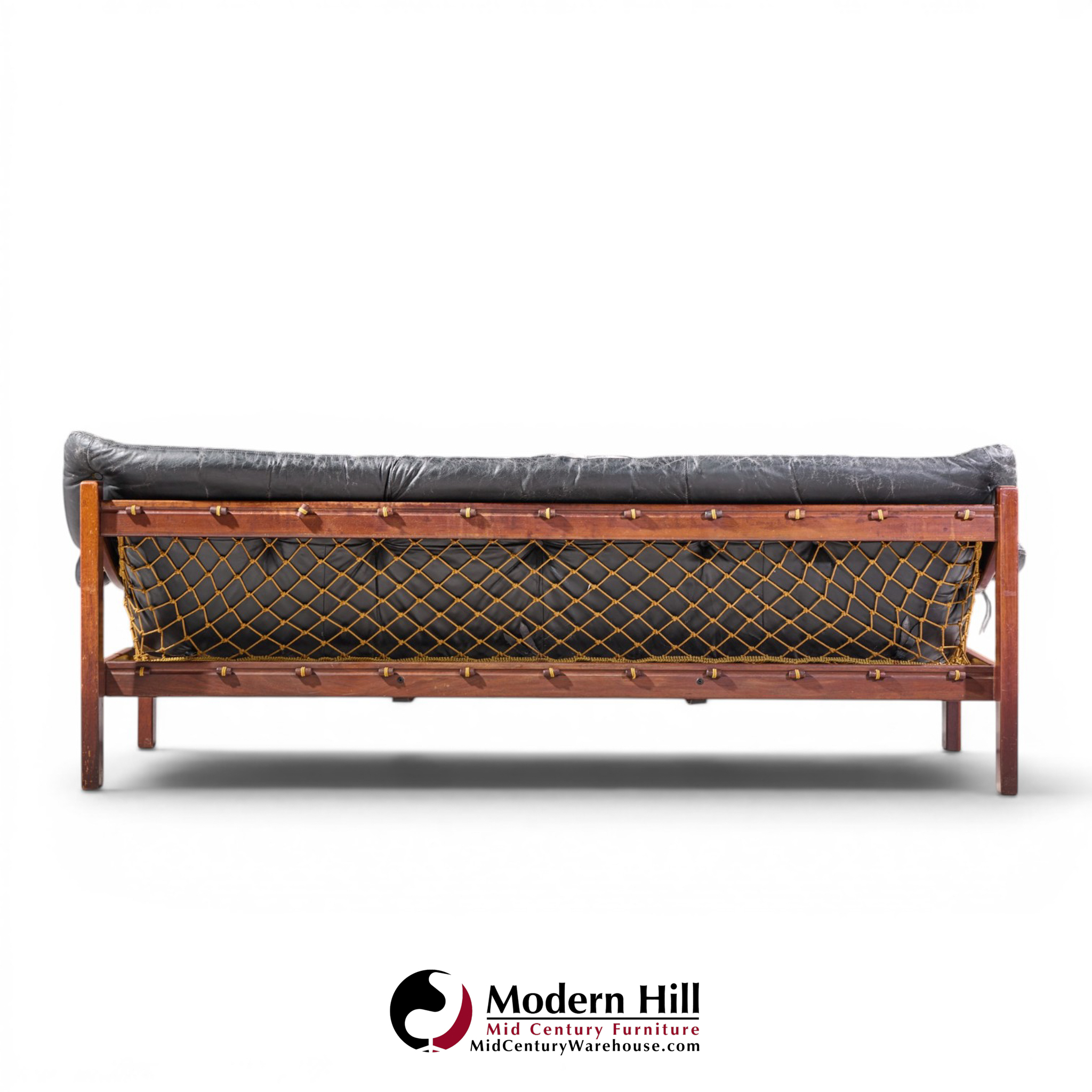 jean gillon for italma "amazonas" mid century brazilian rosewood sofa