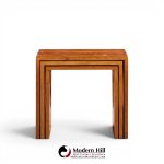 jens quistgaard mid century danish teak nesting tables - set of 3