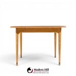 john keal for brown saltman mid century bleached mahogany dining table