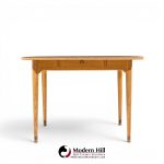john keal for brown saltman mid century bleached mahogany dining table