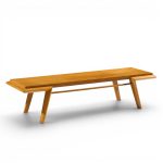 john keal for brown saltman mid century coffee table