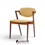 kai kristiansen model 42 mid century danish rosewood z chairs - set of 4