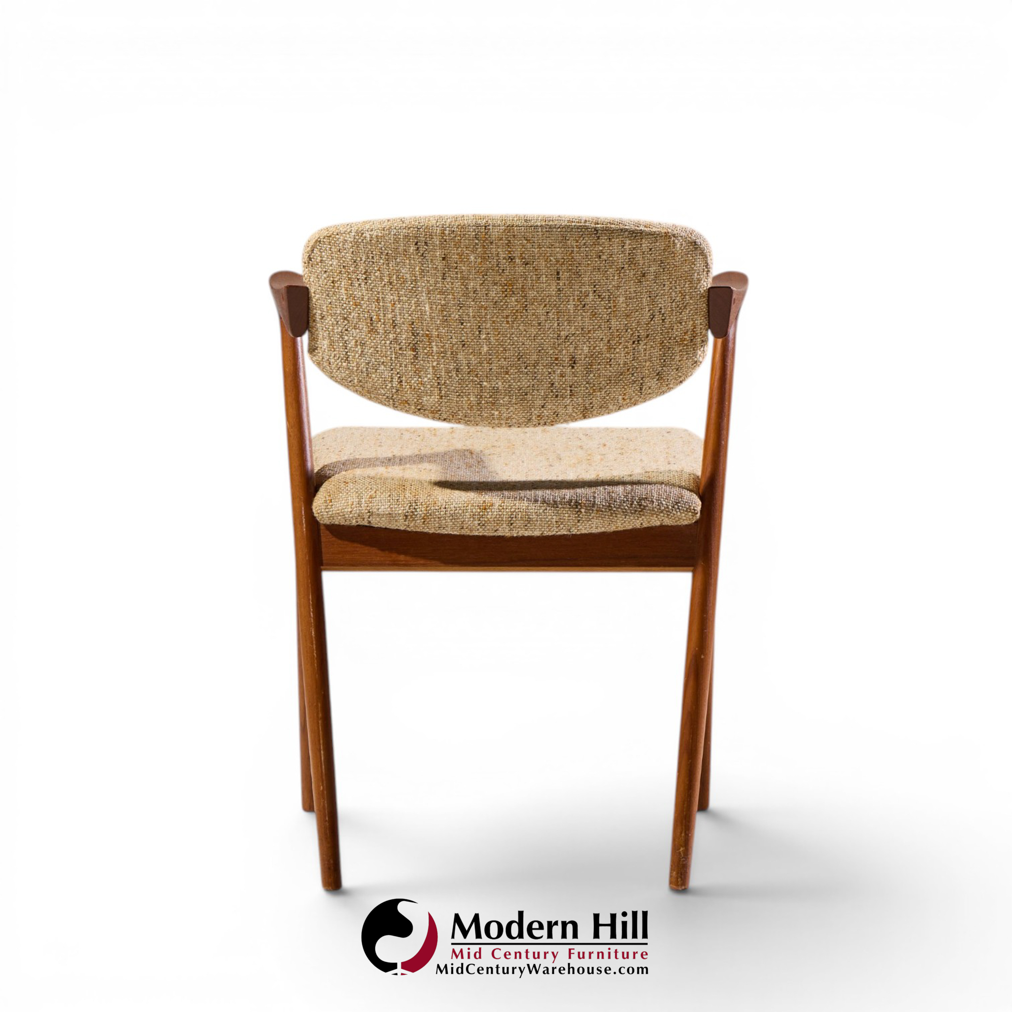 kai kristiansen model 42 mid century danish teak z dining chairs - set of 6