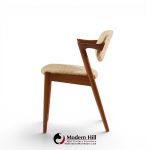 kai kristiansen model 42 mid century danish teak z dining chairs - set of 6