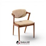 kai kristiansen model 42 mid century danish teak z dining chairs - set of 6