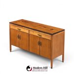 kipp stewart for calvin mid century ebonized teak credenza