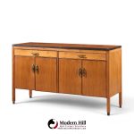 kipp stewart for calvin mid century ebonized teak credenza