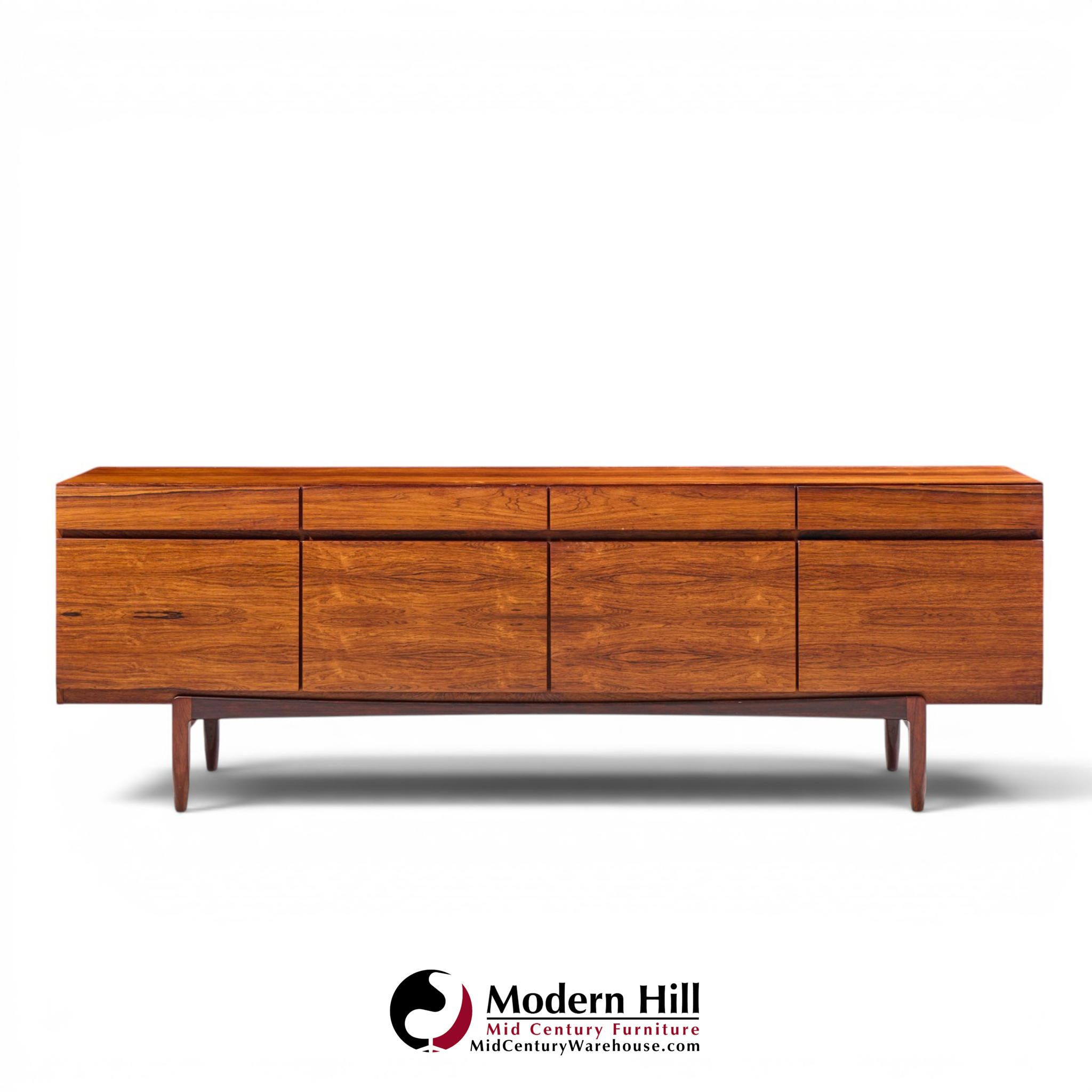 kofod larsen for faarup møbelfabrik mid century danish rosewood credenza