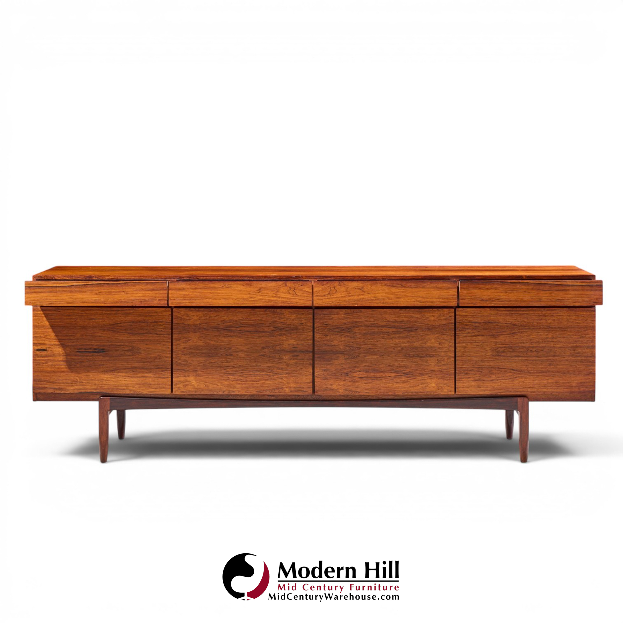 kofod larsen for faarup møbelfabrik mid century danish rosewood credenza