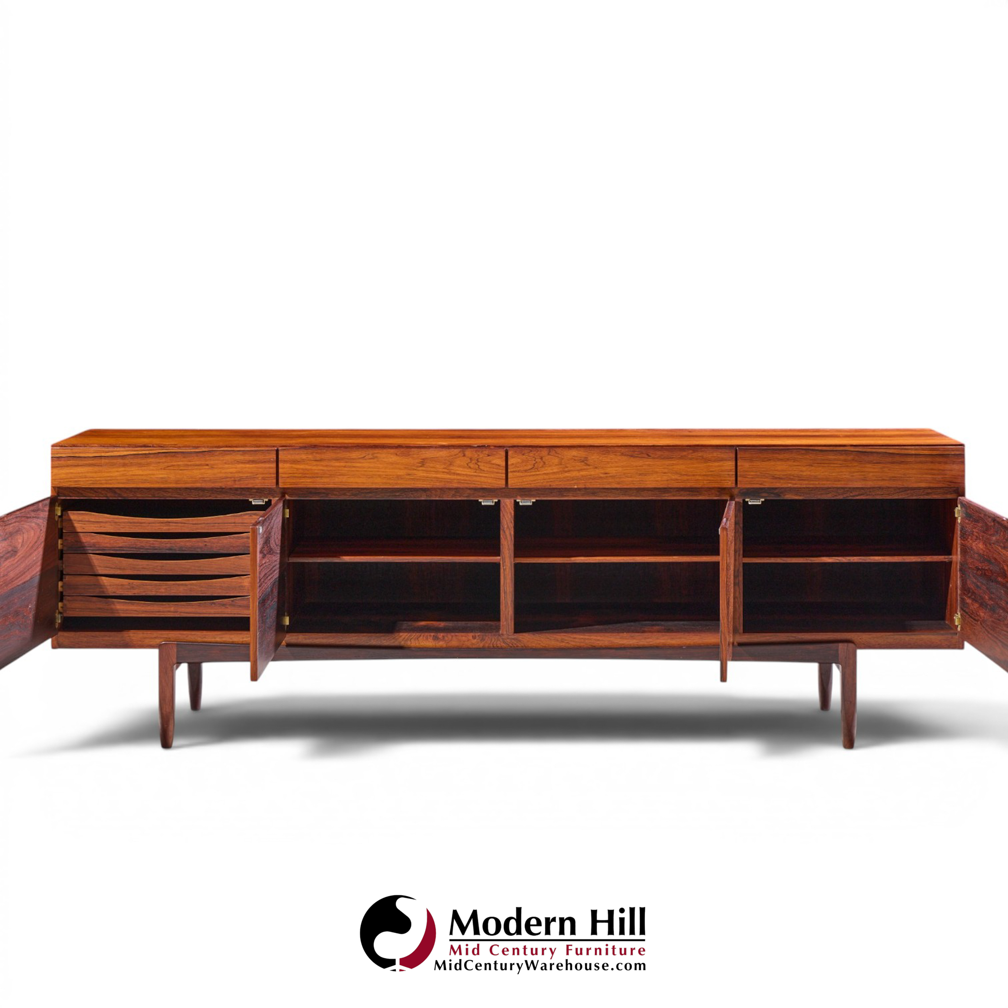 kofod larsen for faarup møbelfabrik mid century danish rosewood credenza