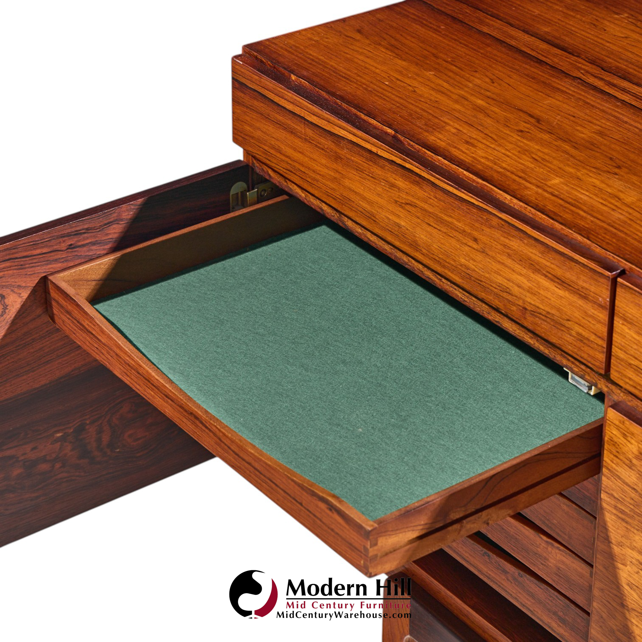 kofod larsen for faarup møbelfabrik mid century danish rosewood credenza