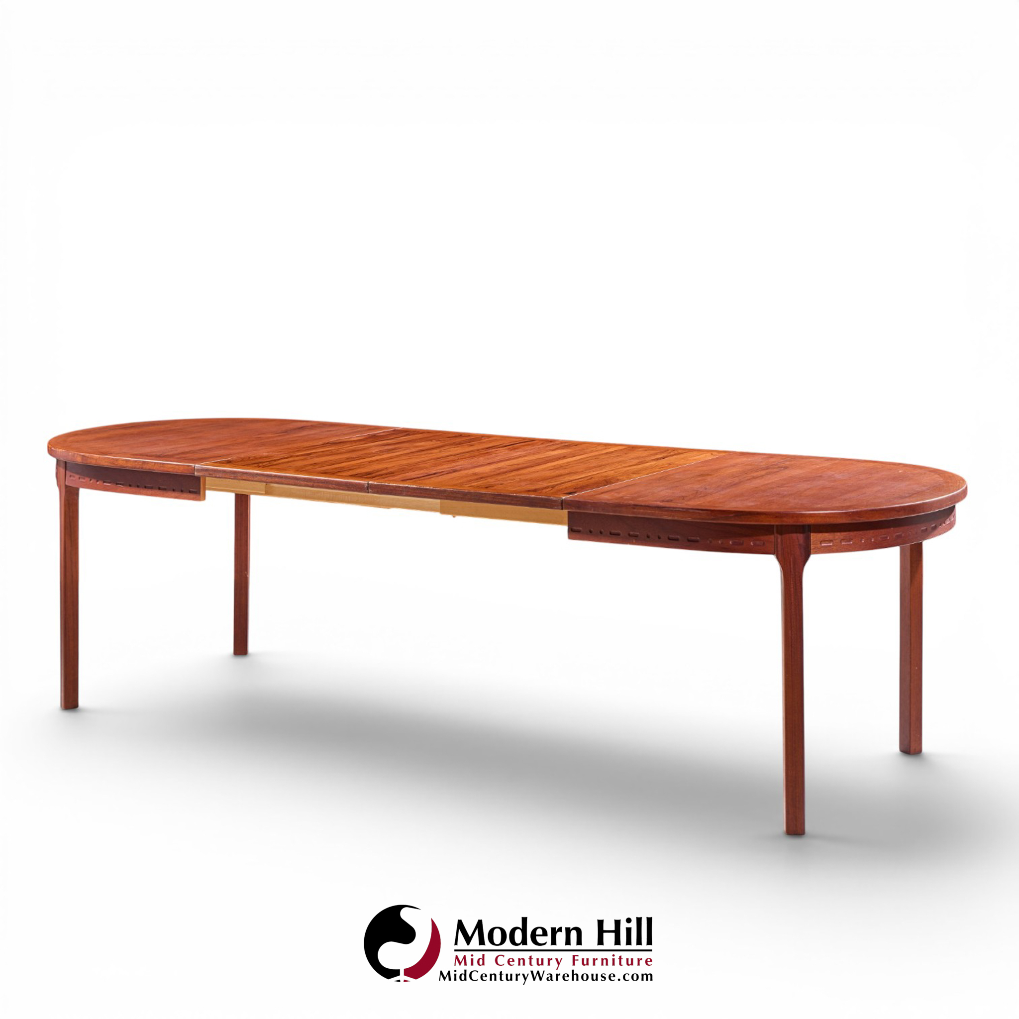 nils jonsson for troeds mid century swedish teak expanding dining table with 2 leaves