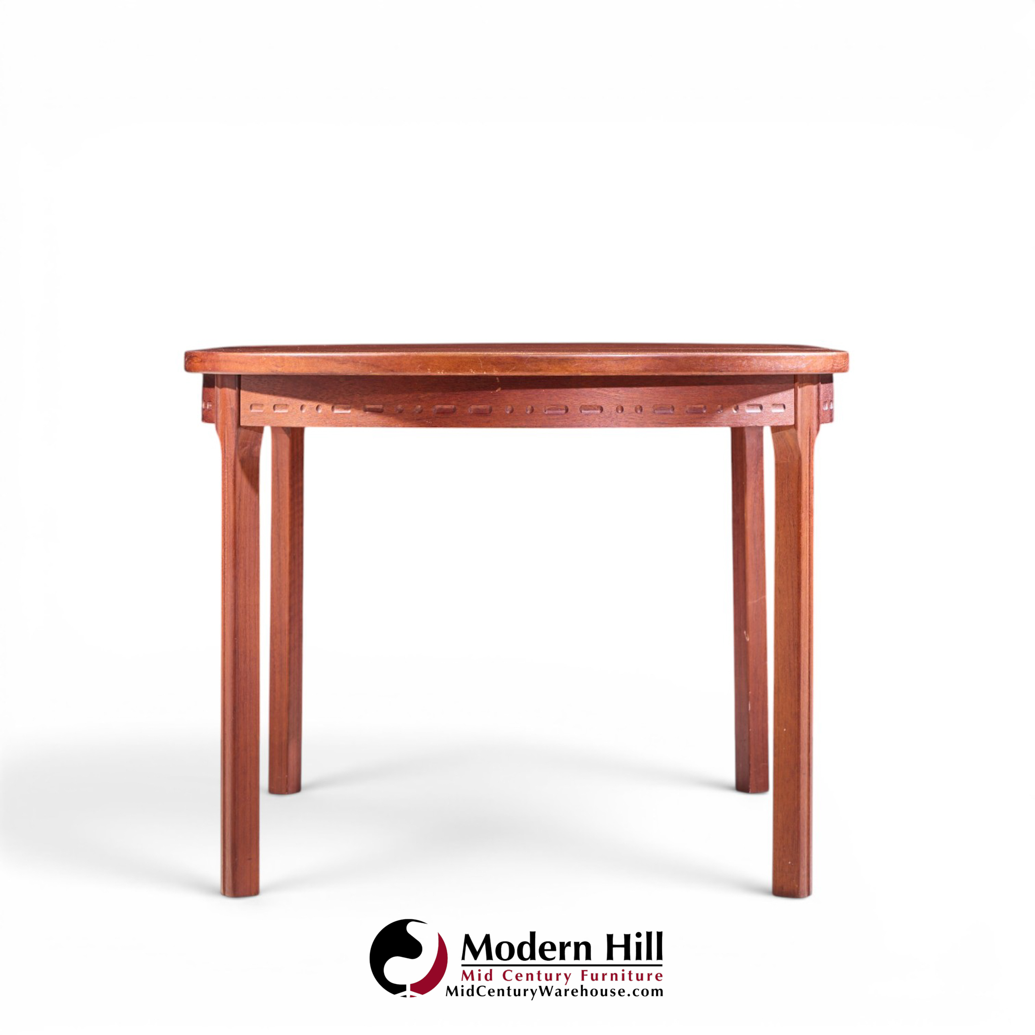 nils jonsson for troeds mid century swedish teak expanding dining table with 2 leaves