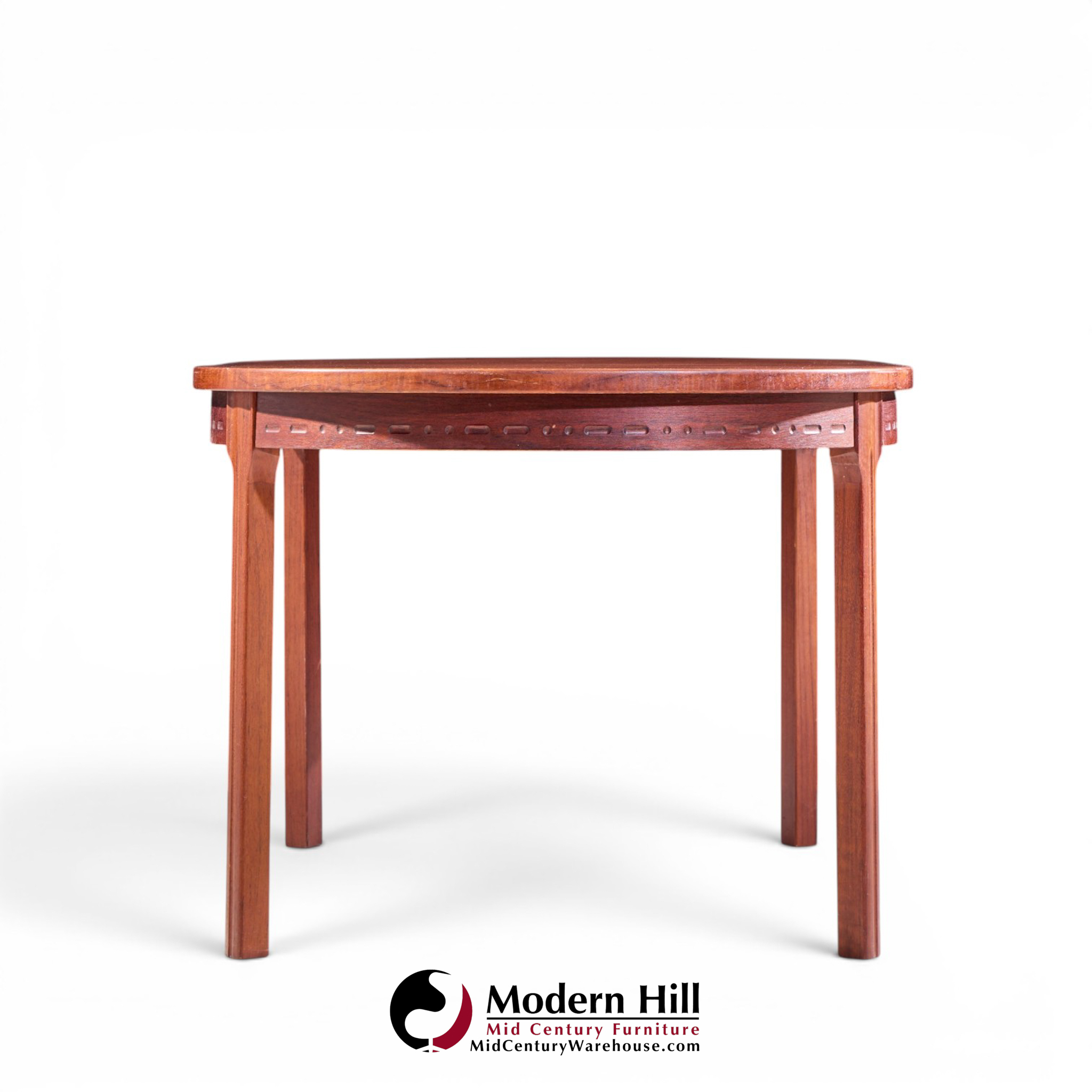 nils jonsson for troeds mid century swedish teak expanding dining table with 2 leaves