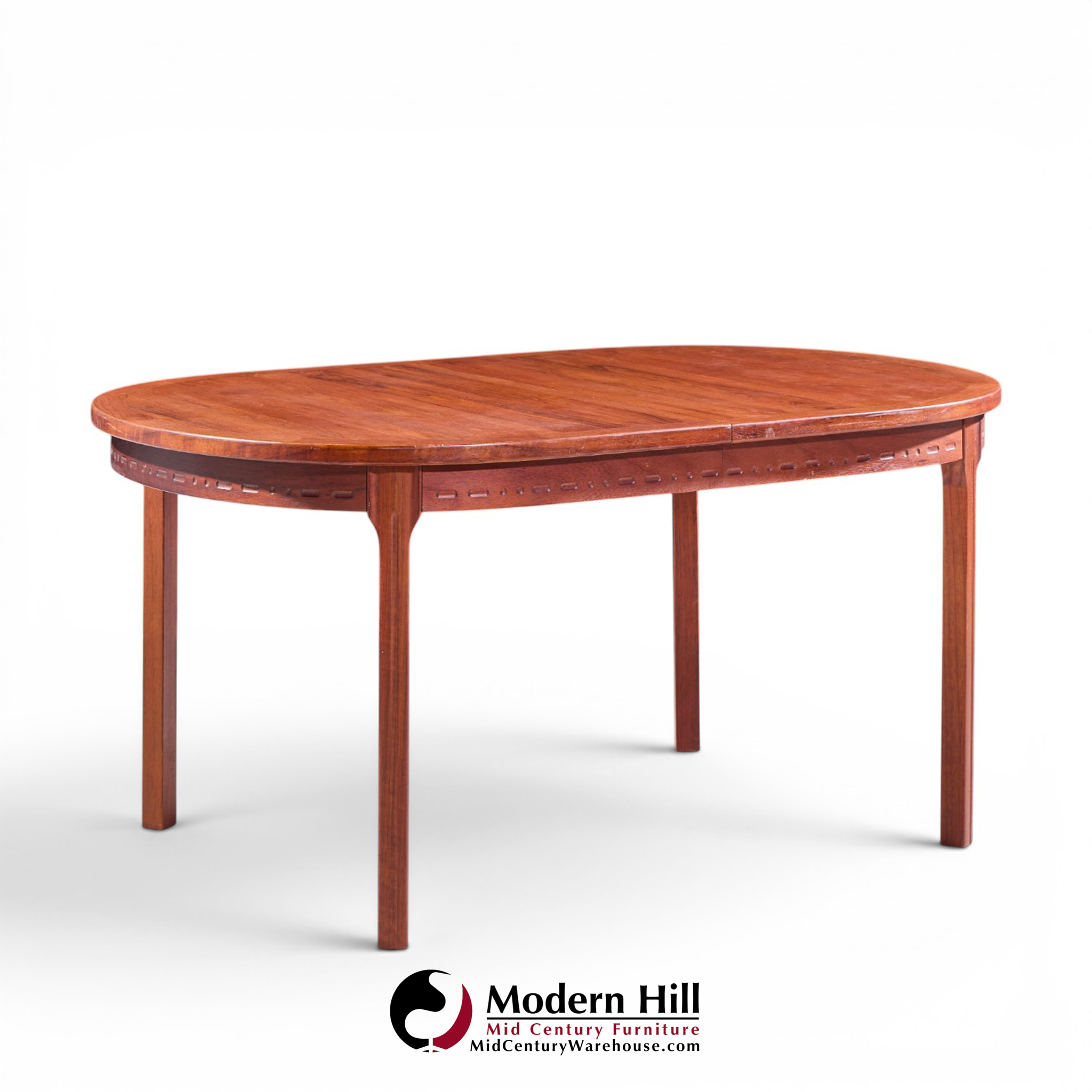 nils jonsson for troeds mid century swedish teak expanding dining table with 2 leaves