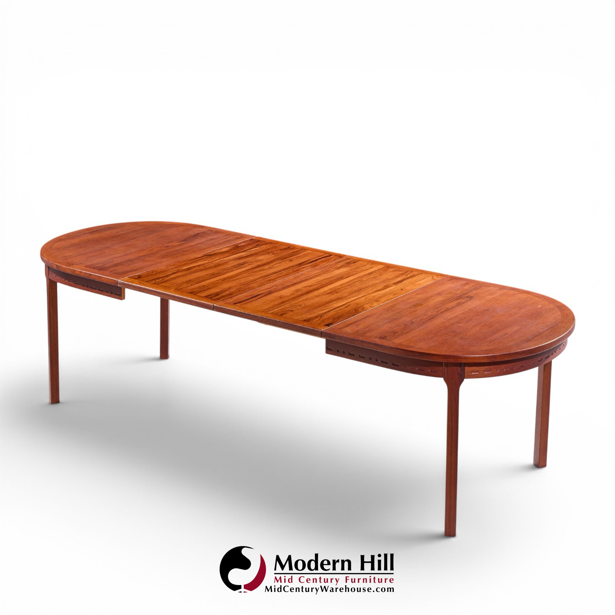 nils jonsson for troeds mid century swedish teak expanding dining table with 2 leaves