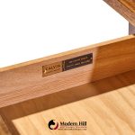paul mccobb for calvin mid century mahogany and brass desk