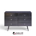 paul mccobb for planner group mid century ebonized 6 drawer dresser