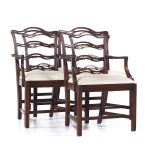 stickley mid century dining chairs - set of 4