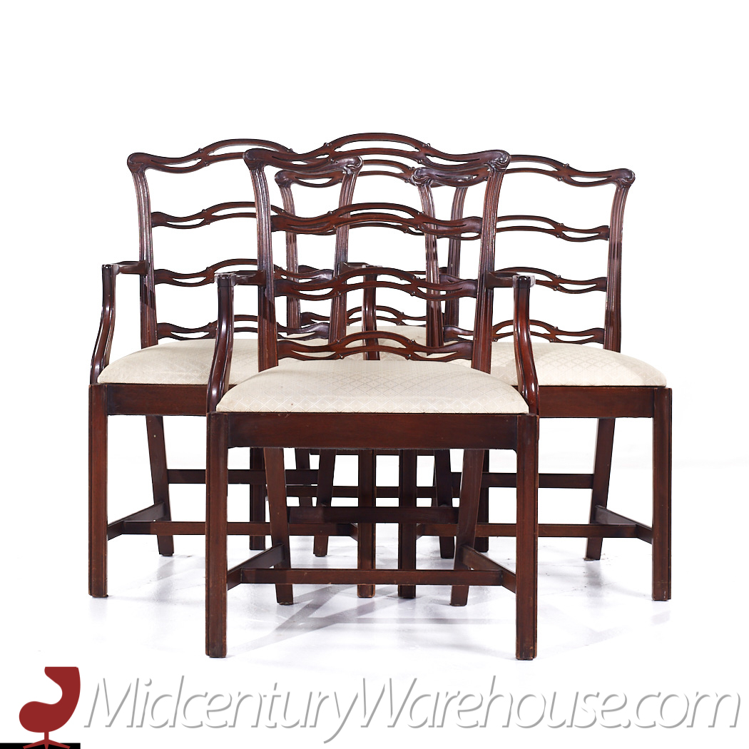 stickley mid century dining chairs - set of 4