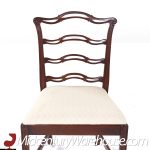 stickley mid century dining chairs - set of 4