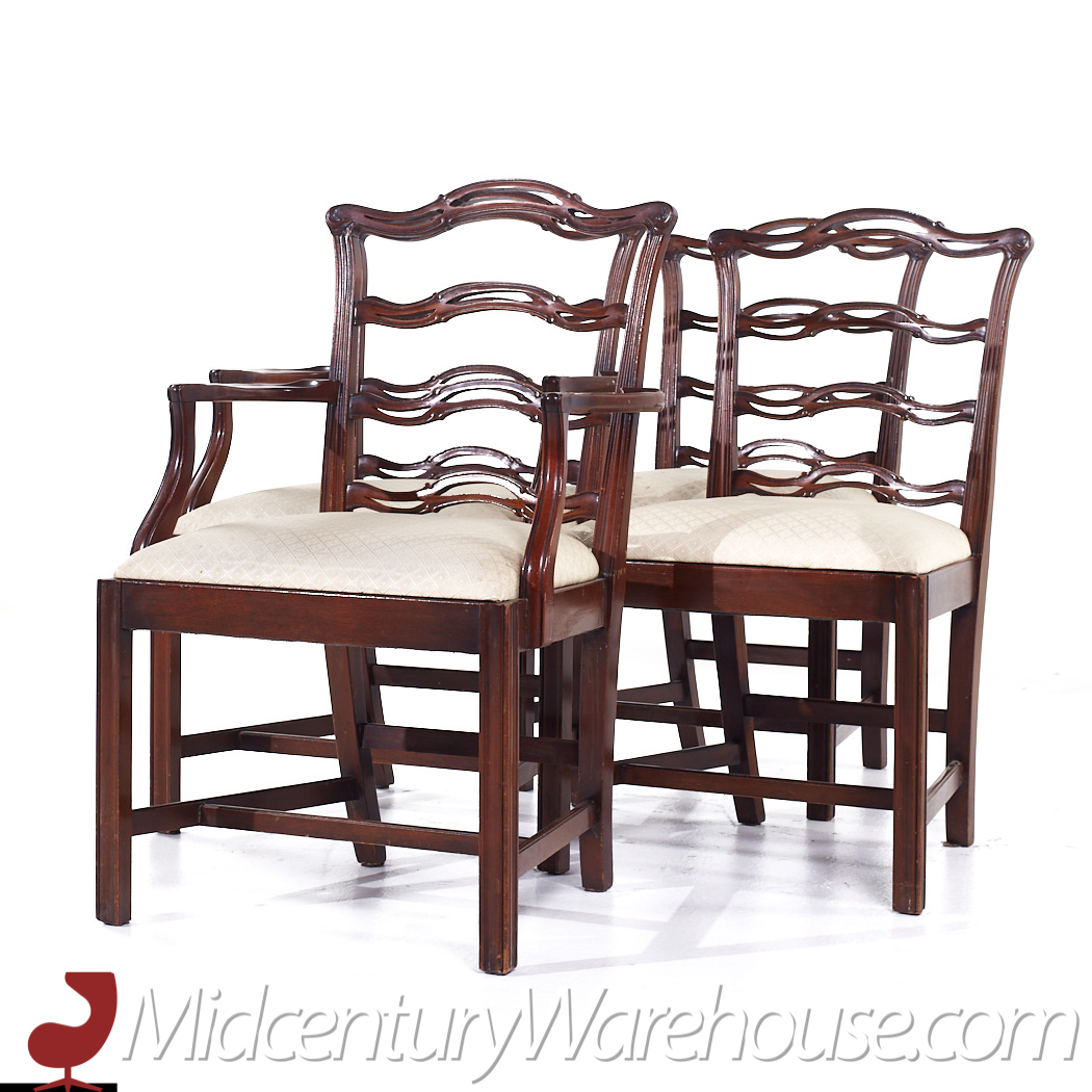 stickley mid century dining chairs - set of 4