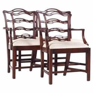 stickley mid century dining chairs - set of 4
