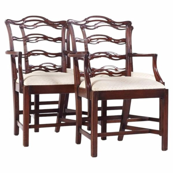stickley mid century dining chairs - set of 4