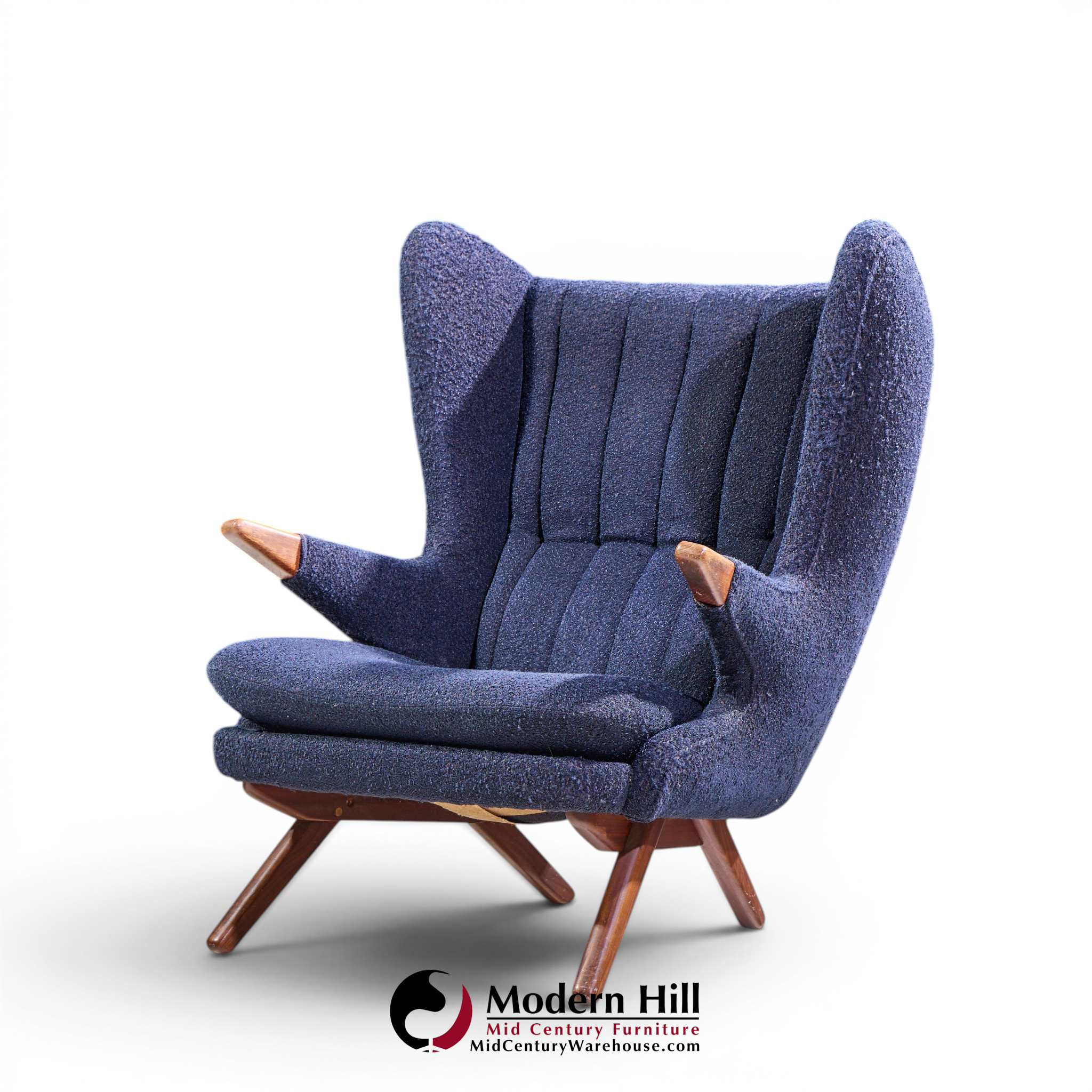 svend skipper for skipper møbler mid century danish model 91 lounge chair