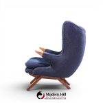 svend skipper for skipper møbler mid century danish model 91 lounge chair