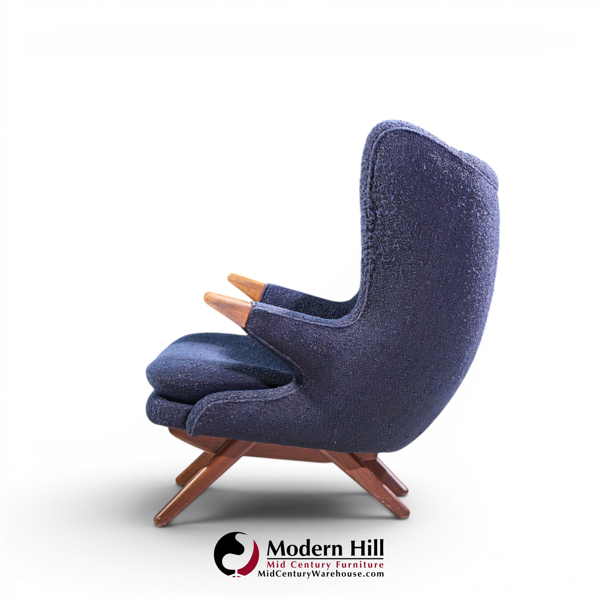 svend skipper for skipper møbler mid century danish model 91 lounge chair