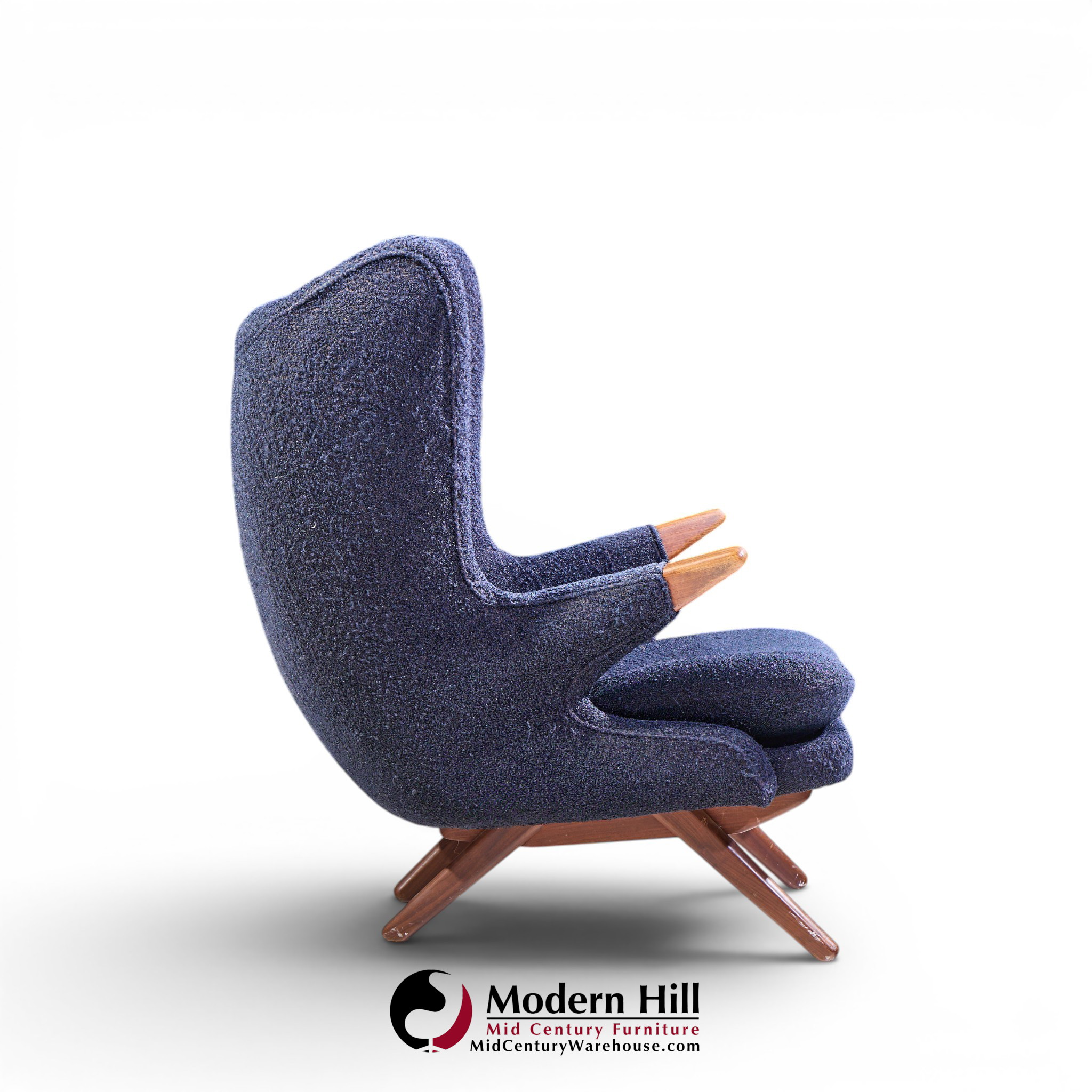 svend skipper for skipper møbler mid century danish model 91 lounge chair