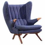 svend skipper for skipper møbler model 91 mid century danish lounge chair