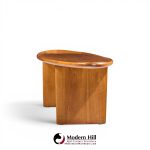 t.h. robsjohn gibbings for widdicomb model 3304 mid century mahogany surfboard coffee table