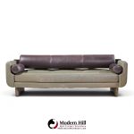 vladimir kagan for american leather group mid century matinee sofa