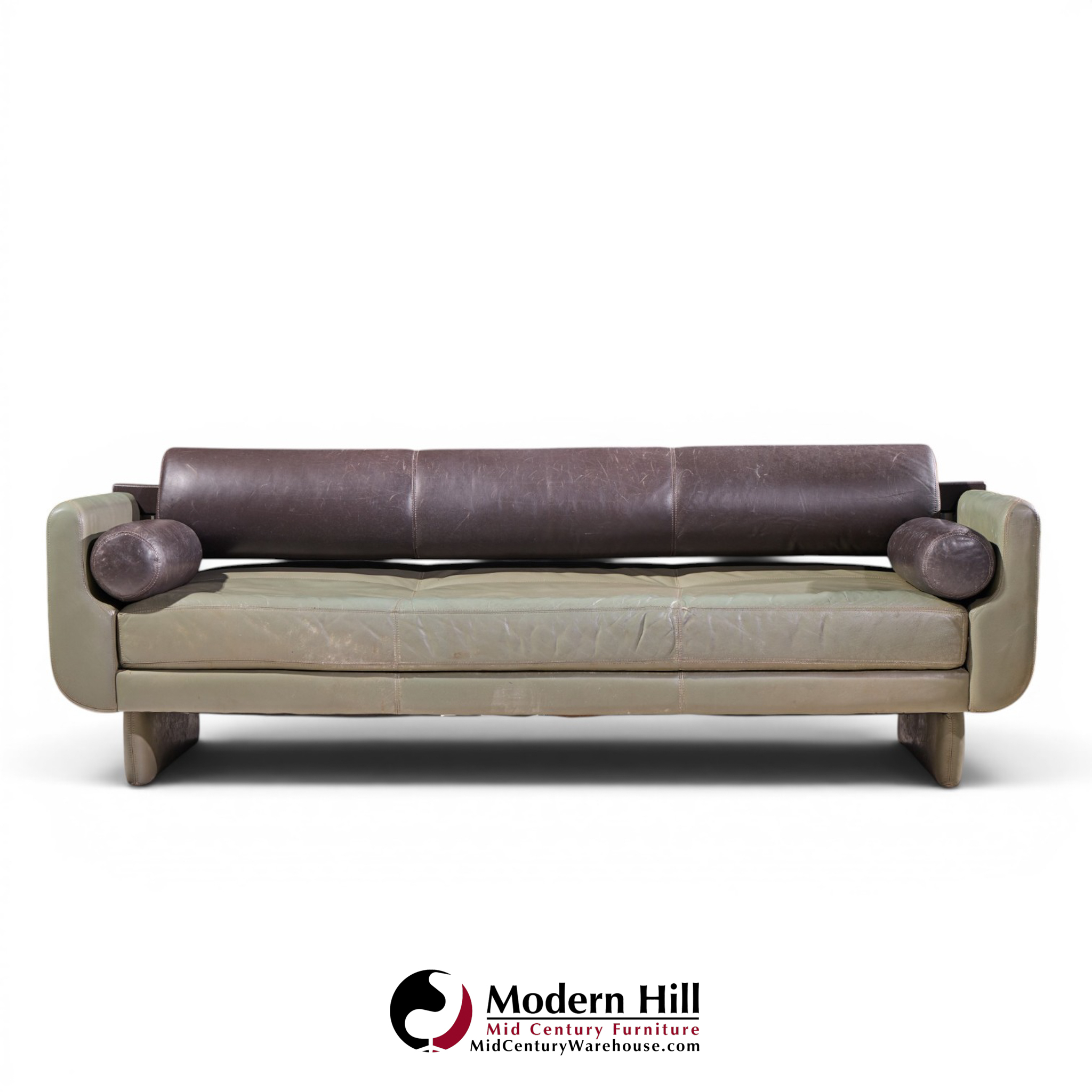 vladimir kagan for american leather group mid century matinee sofa