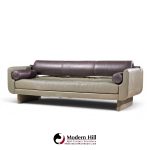 vladimir kagan for american leather group mid century matinee sofa