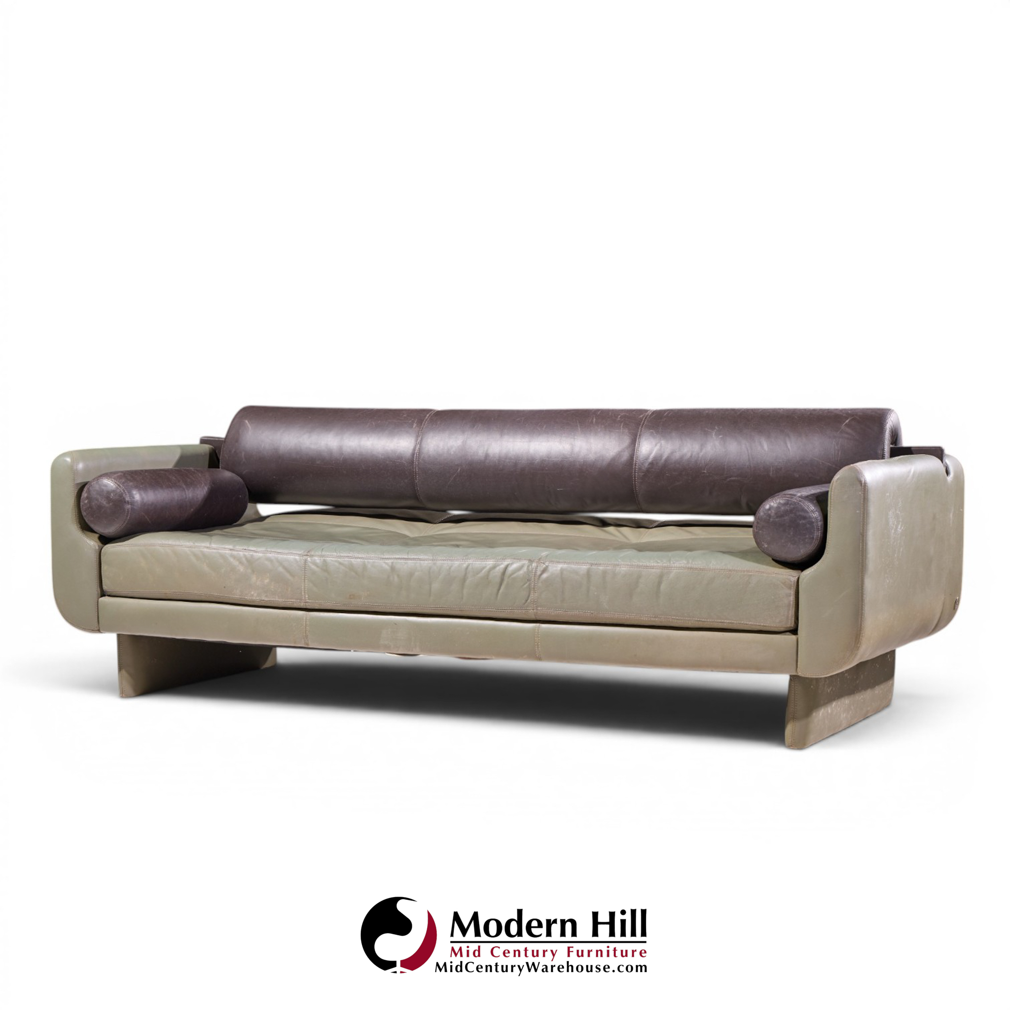 vladimir kagan for american leather group mid century matinee sofa