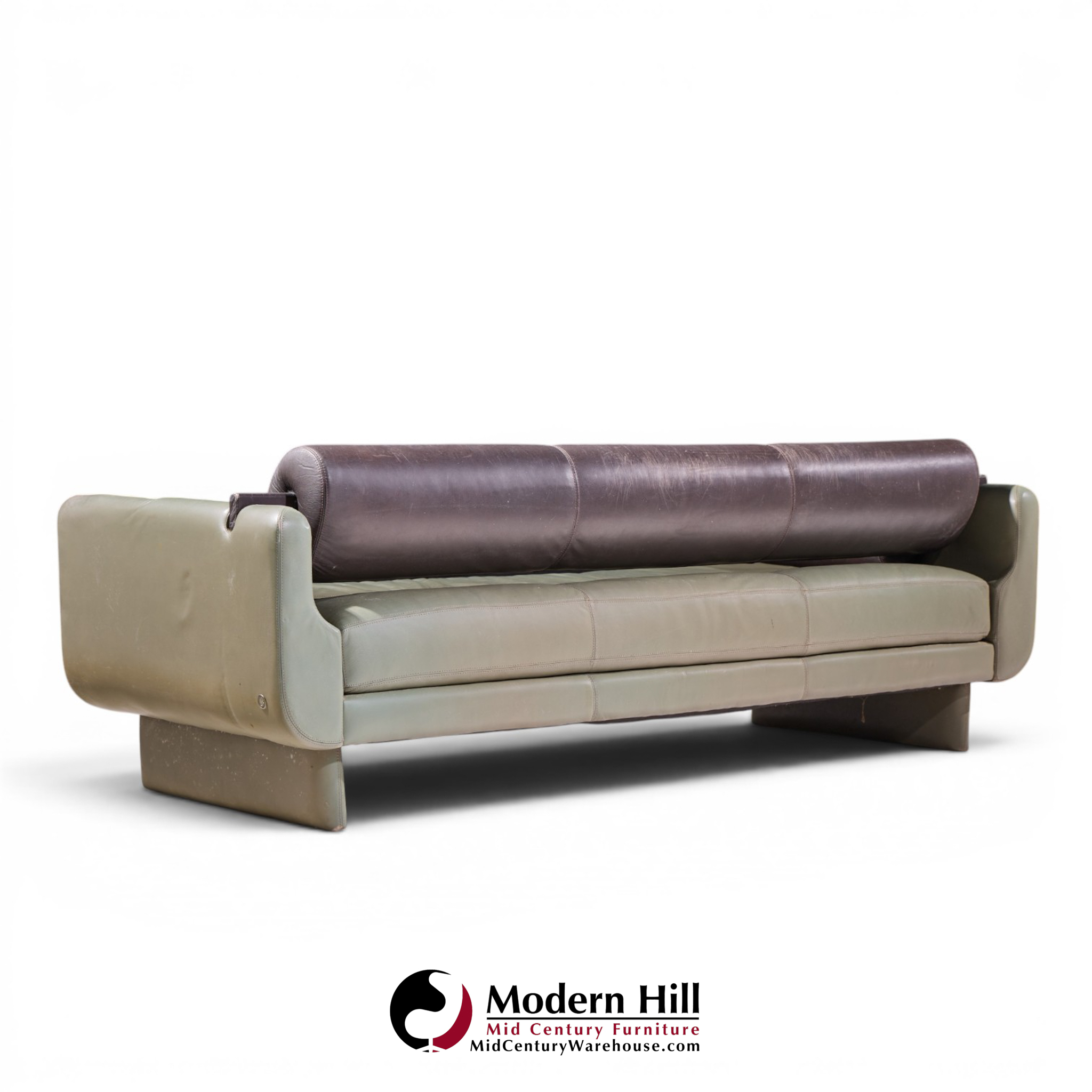 vladimir kagan for american leather group mid century matinee sofa