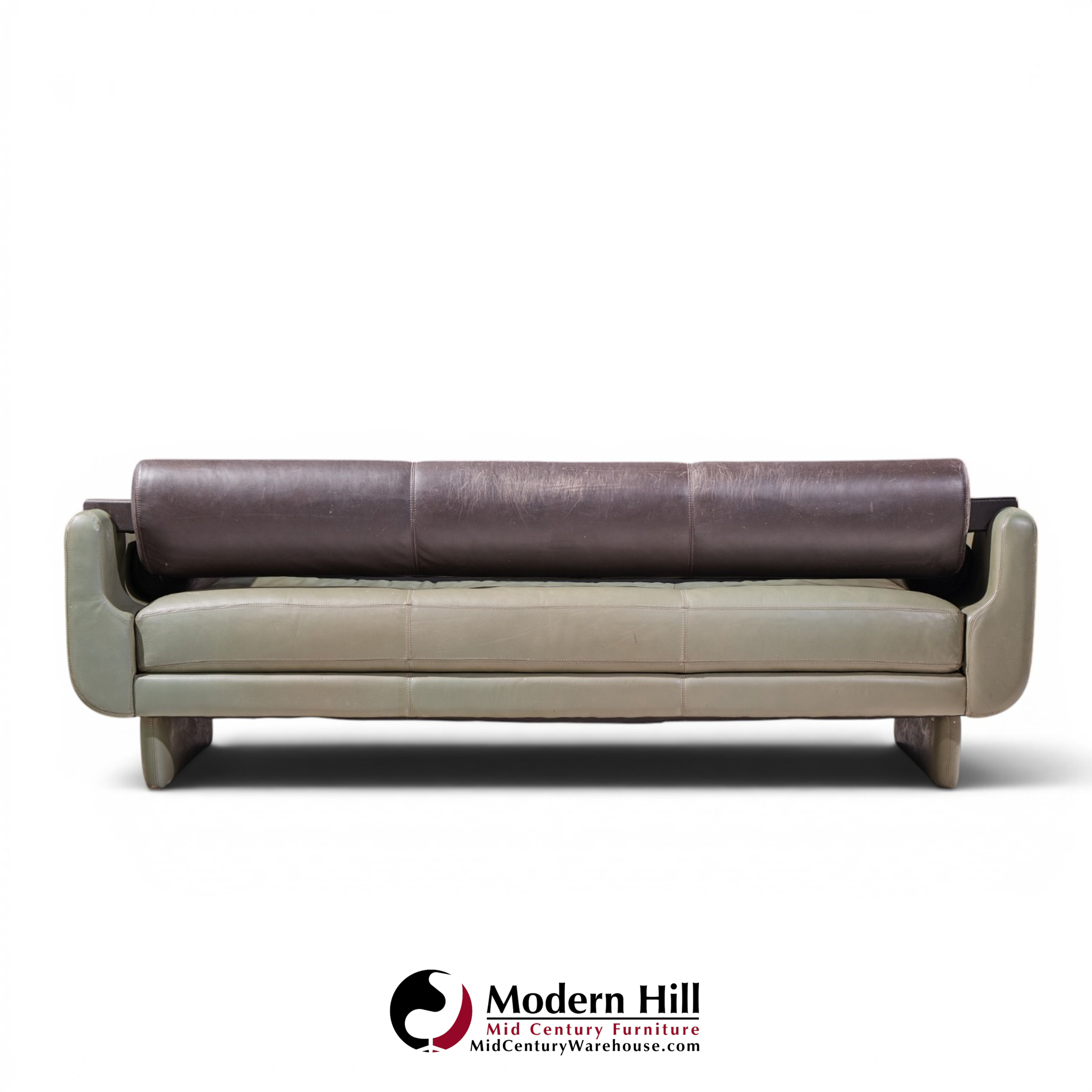 vladimir kagan for american leather group mid century matinee sofa