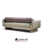 vladimir kagan for american leather group mid century matinee sofa