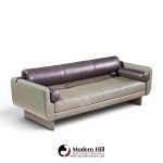 vladimir kagan for american leather group mid century matinee sofa