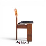 afra & tobia scarpa for maxalto africa mid century chairs - pair