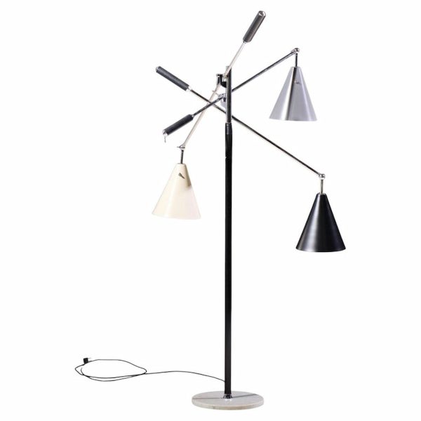 angelo lelli for arredoluce triennial mid century italian floor lamp