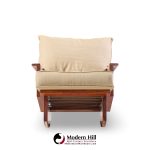 arden riddle s308-r mid century walnut rocking chair