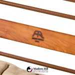 arden riddle s308-r mid century walnut rocking chair