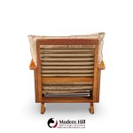 arden riddle s308-r mid century walnut rocking chair