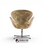 arne jacobsen for fritz hansen mid century swan chairs - set of 4